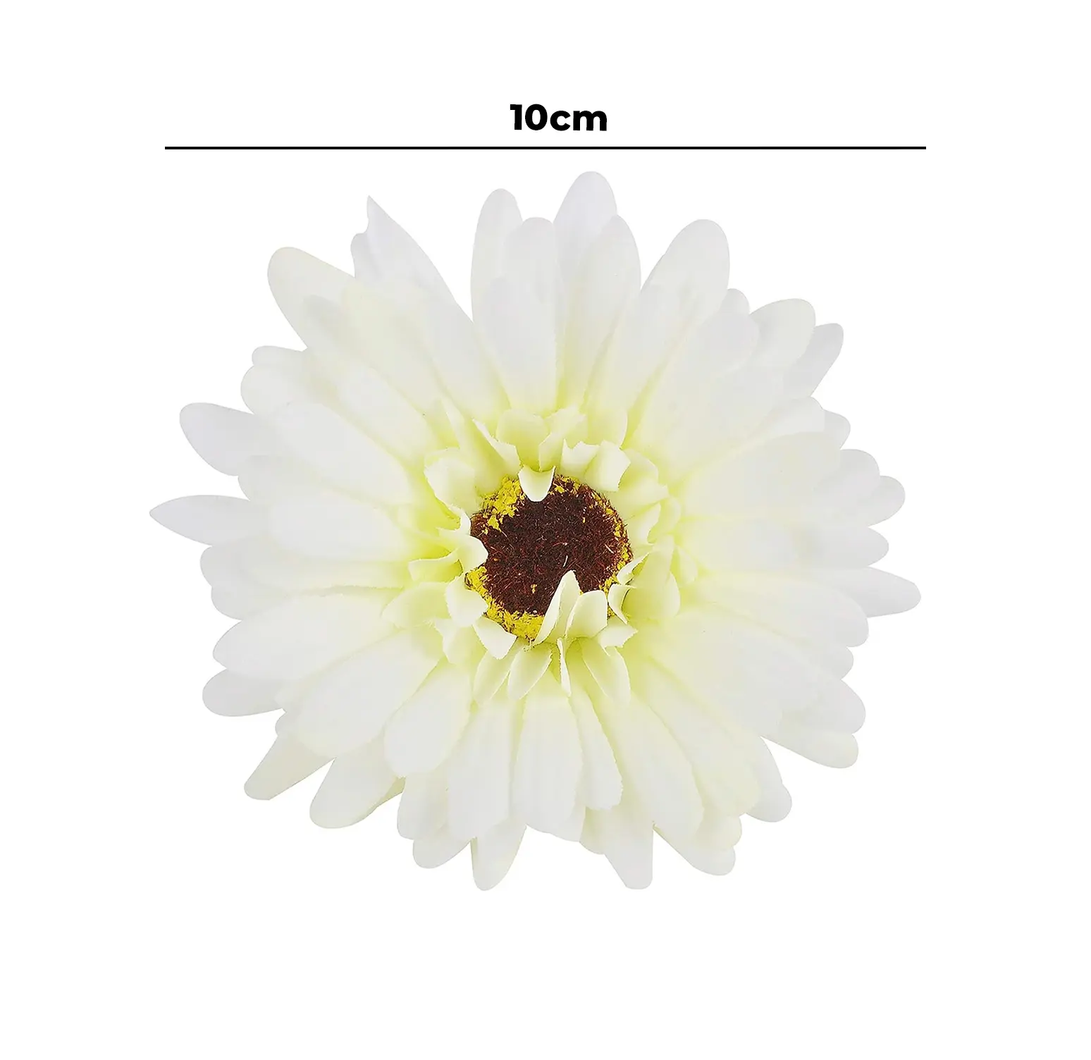 CREAM DAISY ARTIFICIAL FLOWER 10CM