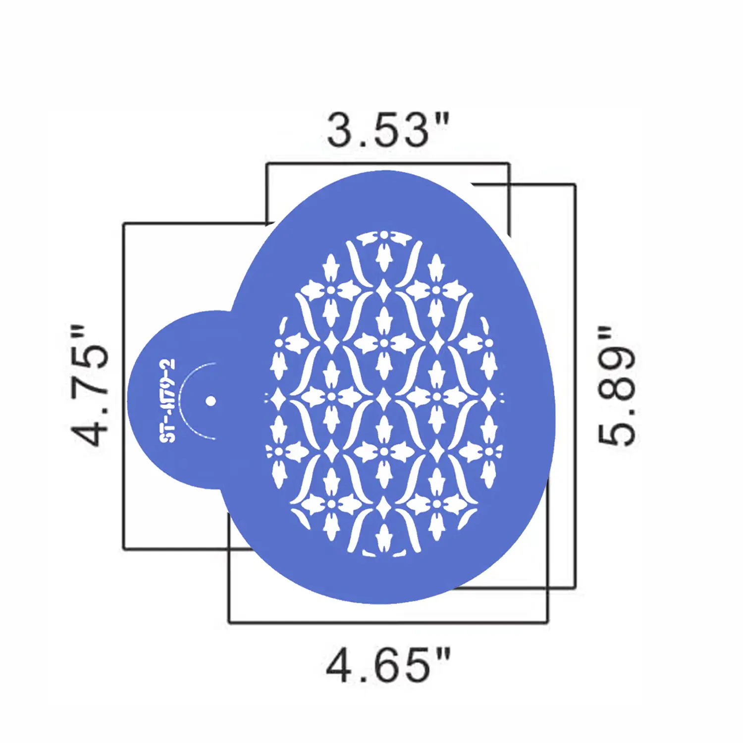 EASTER EGG STENCIL ST-4179-6
