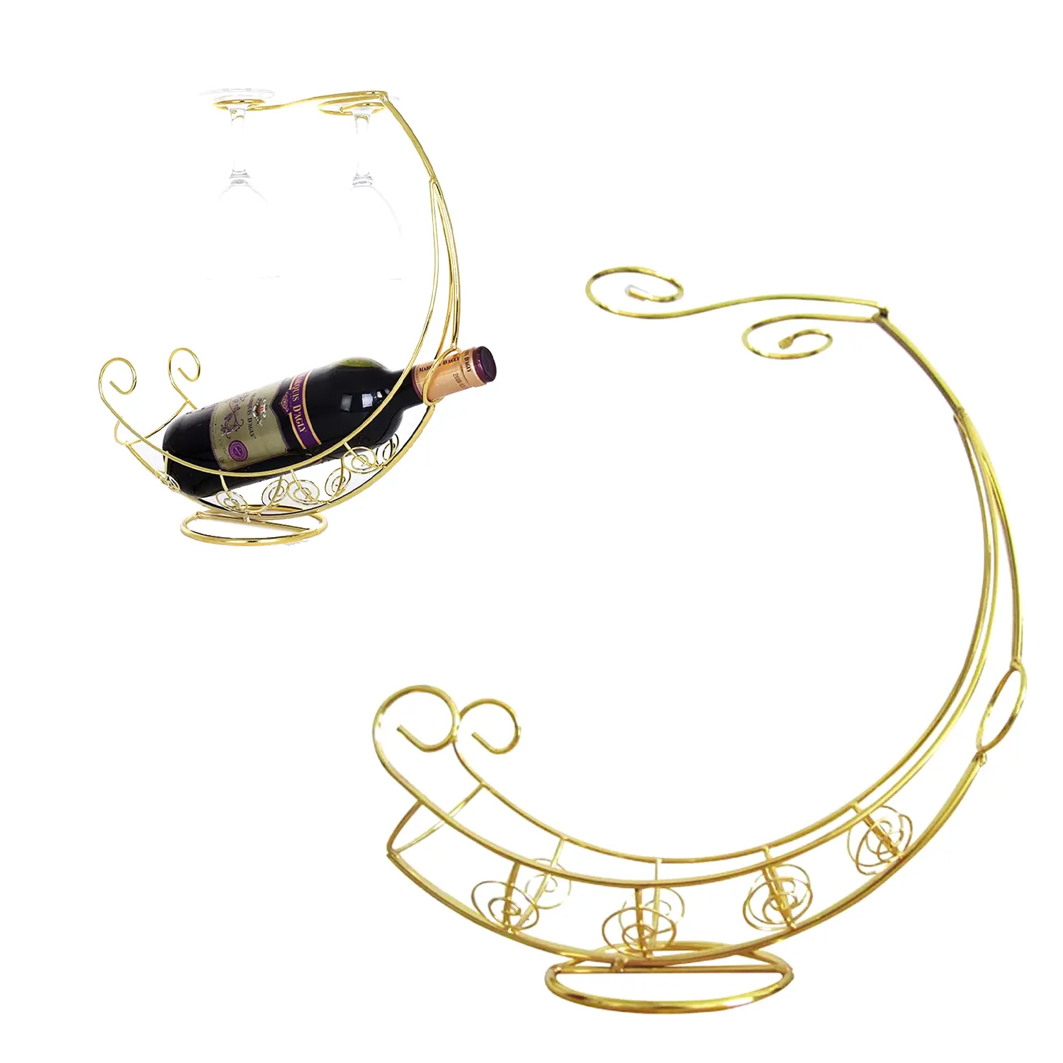 FANTASEE MOON WINE HOLDER GOLD