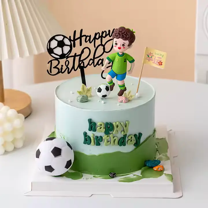 Football Cake Topper – 4cm