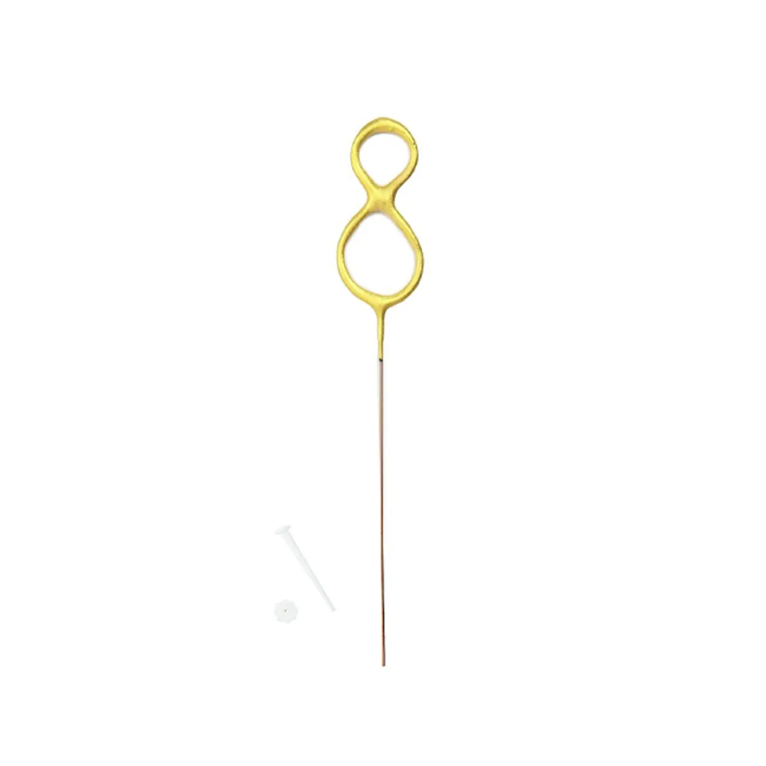GOLD NUMBER SPARKLERS NO 8