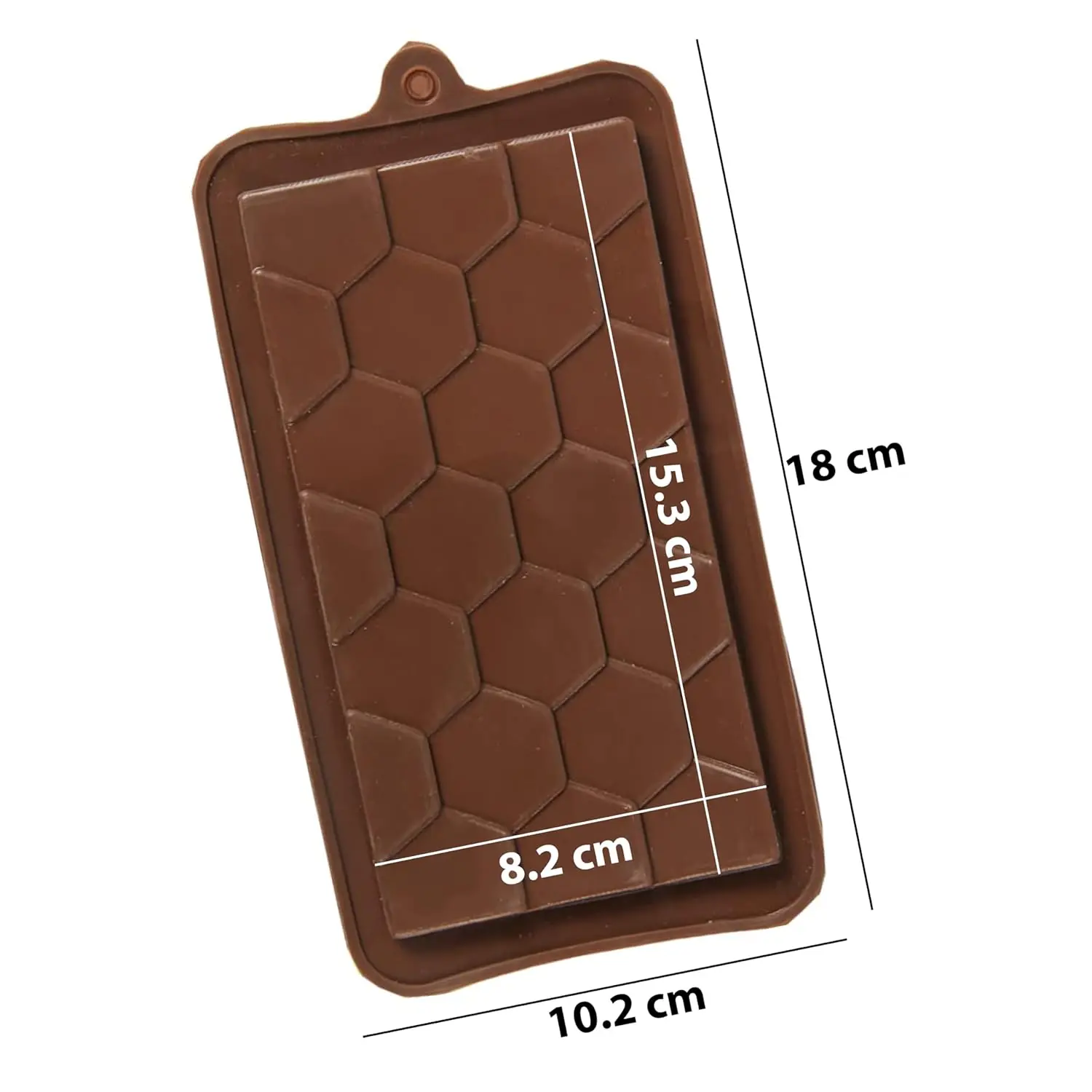 HEXAGON BAR CHOCOLATE SILICON MOLD