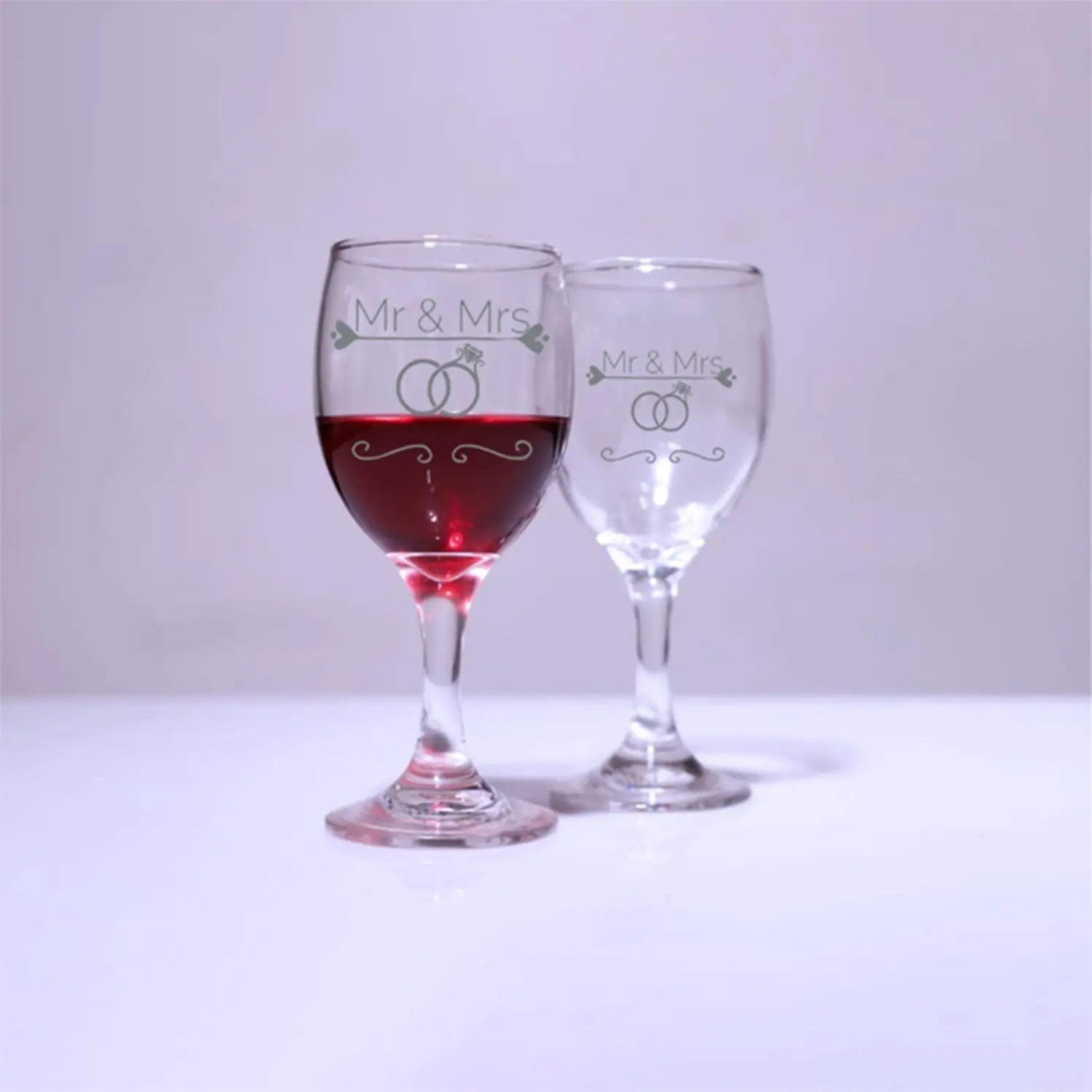 PORT WINE GLASS ENGRAVED 1PC