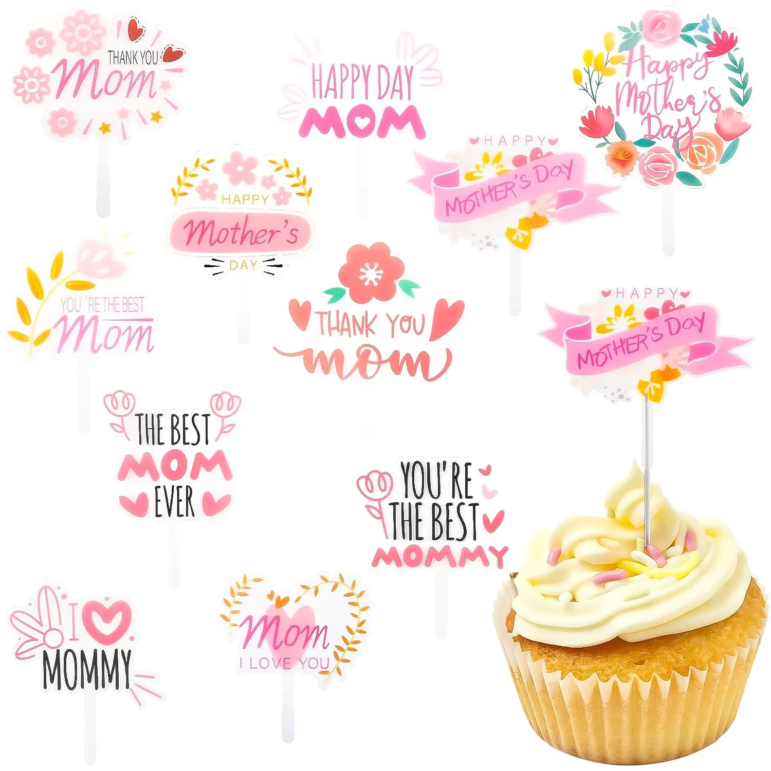PVC MOTHERS DAY TOPPER