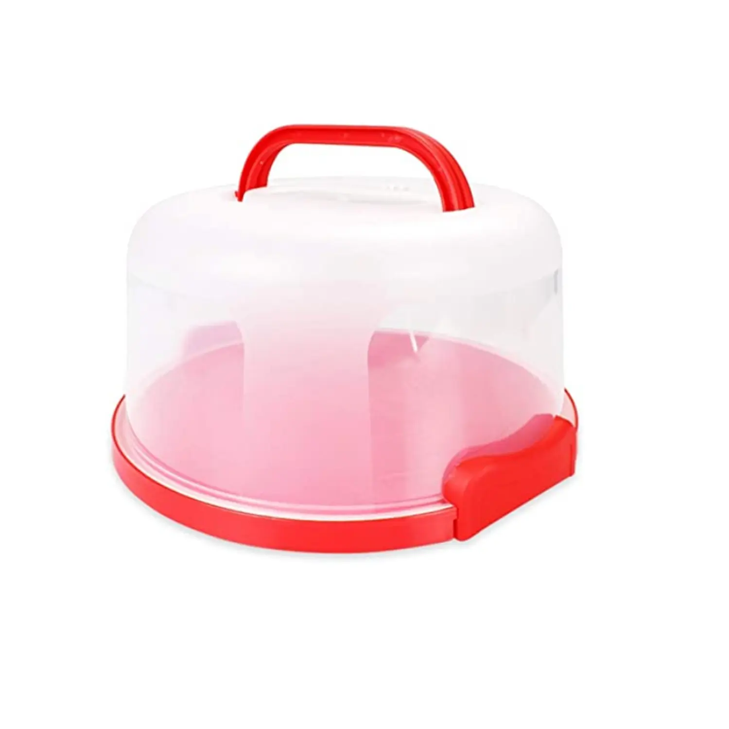 ROUND 12'' CADDY CARRIER SECURE CAKE STORAGE AND TRANSPORT CONTAIER CAKE CARRIER