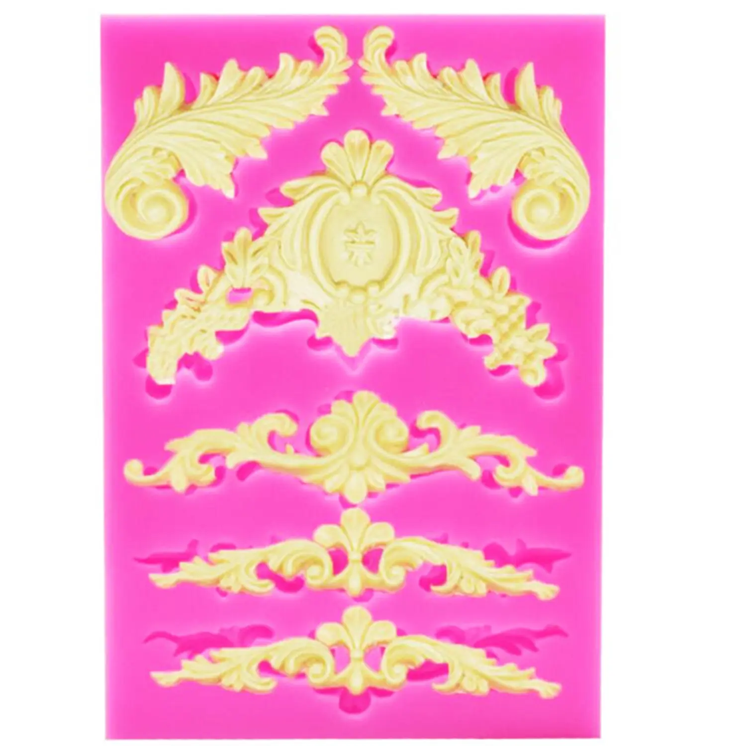 SFGM0035 DAMASK ACCENTS 5 STYLES BORDER MOULD