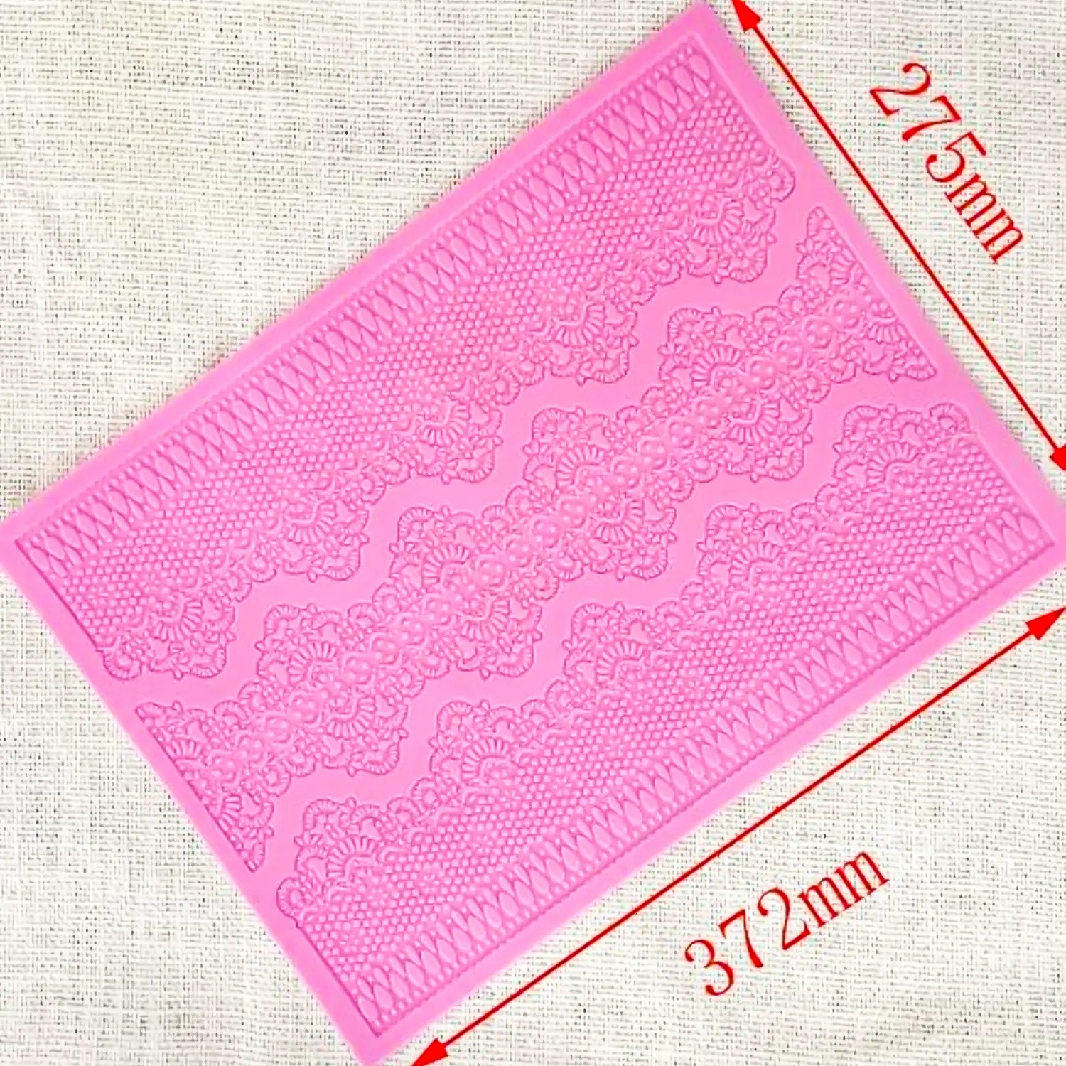 SLM0001 CHANTILLY STYLE SILICON LACE MAT