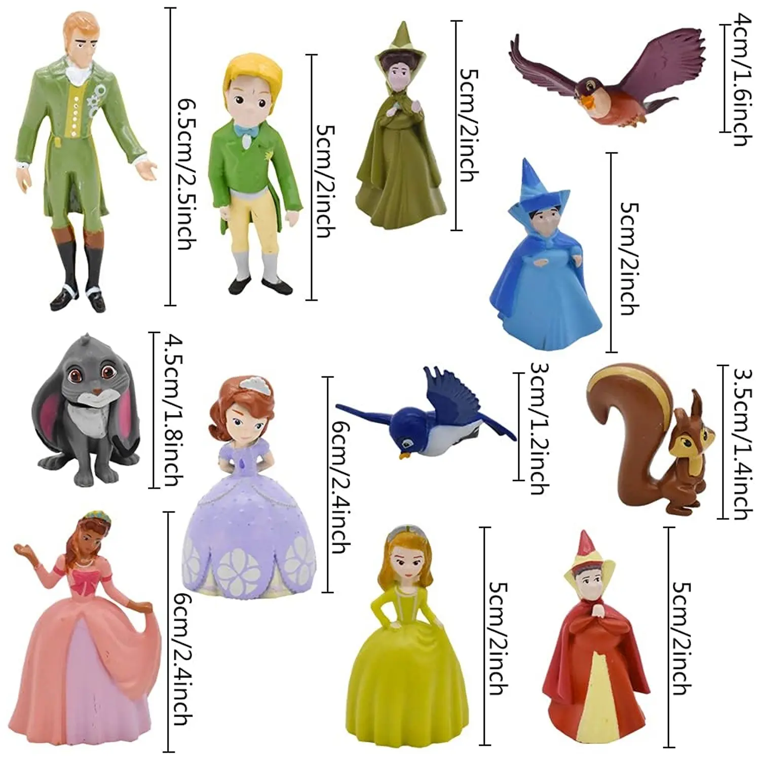 SOFIA THE FIRST CAKE TOPPER SET