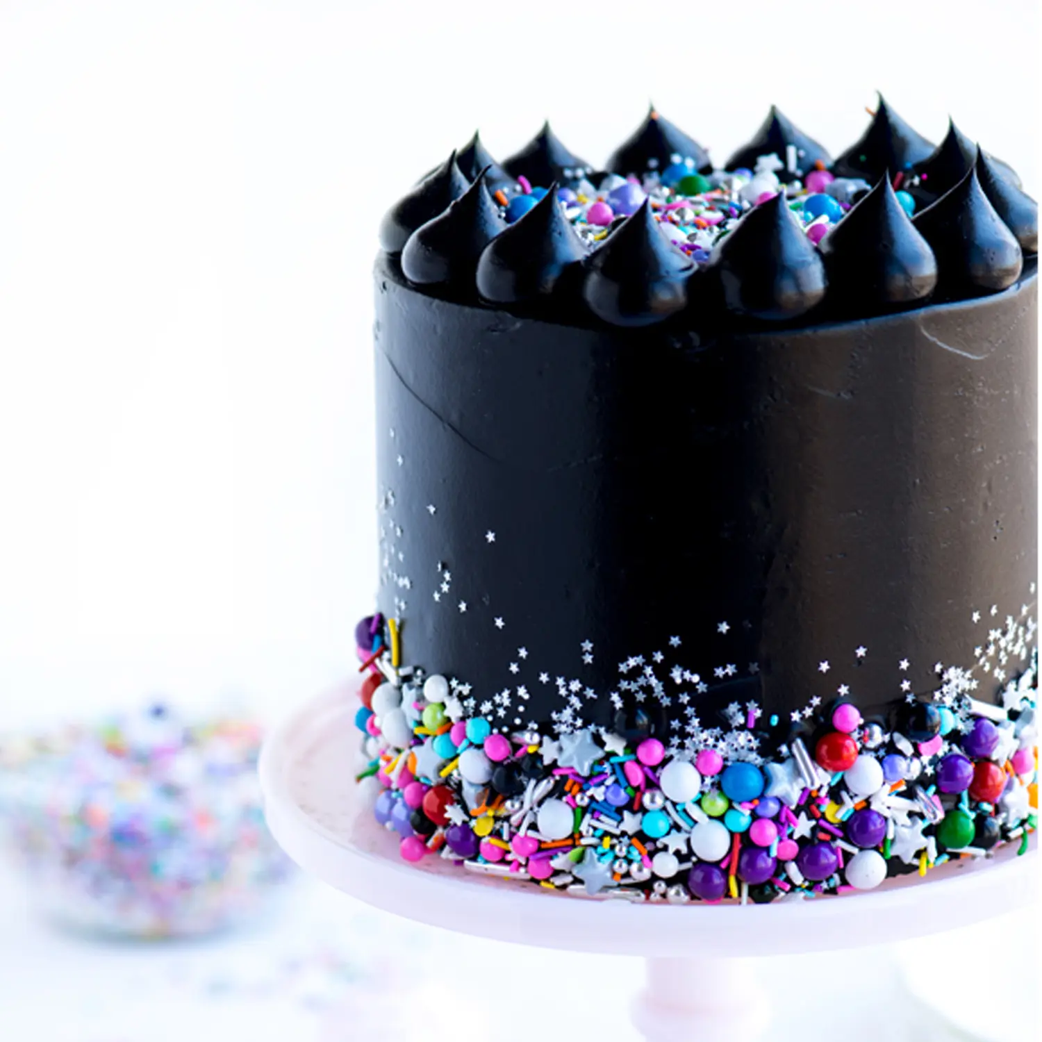 SUGARFLAIR EDIBLE LUSTRE DUST MIDNIGHT BLACK 2GMS