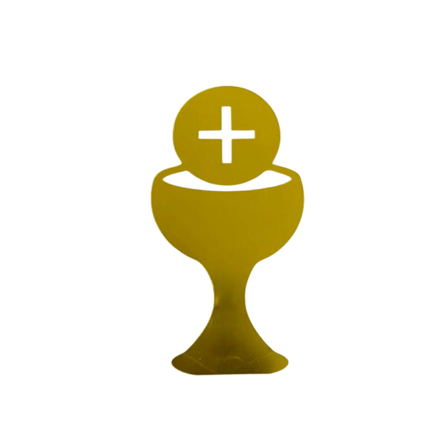 GOLD MIRROR ACRYLIC CHRISTENING DAY TOPPER NO 01